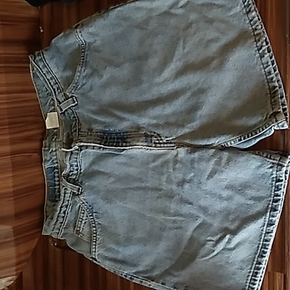 Vintage 1990s Y2K high rise Levis orange tag shorts 11 - Picture 1 of 6